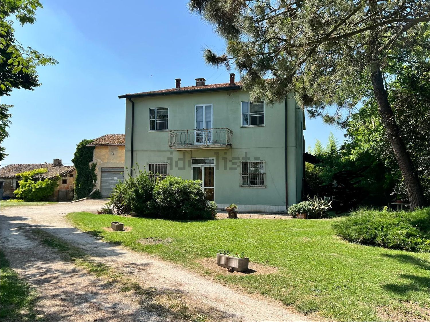 Facciata: casa indipendente a Ravenna, Sant'Alberto - Savarna